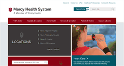 Desktop Screenshot of mercyhealth.org
